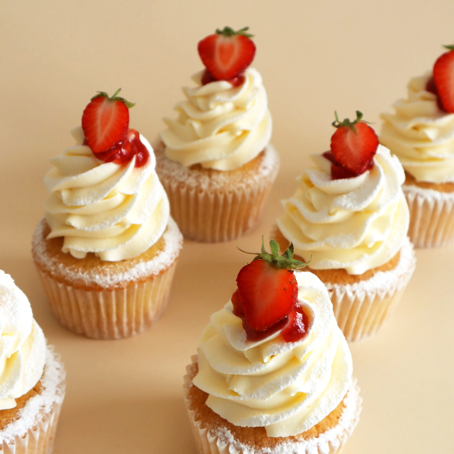 Victoria Sponge Cupcakes